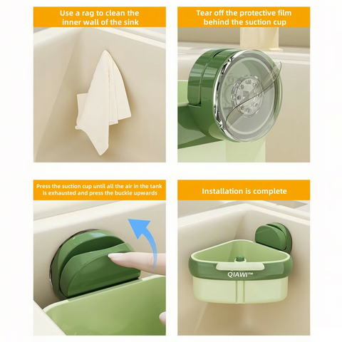 AwiRack® Estante Multiusos Con Ventosa