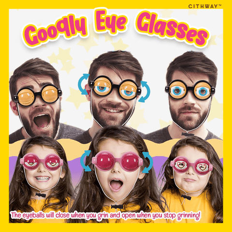¡EN TENDENCIA! 🤓 EyesWay™ Gafas Divertidas Ojos Locos